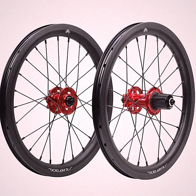 16in 349 Disc Brake Wheels 7-11 Speed Wheelset for Kids Child Folding Bike