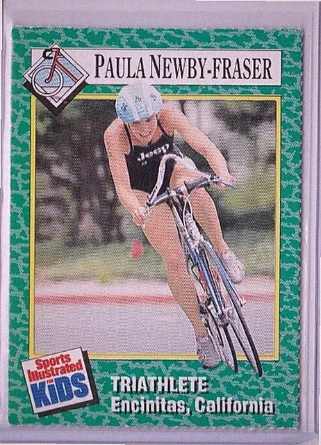 1990 Sports Illustrated For Kids #195 PAULA NEWBY-FRASER Cycling (ID44)