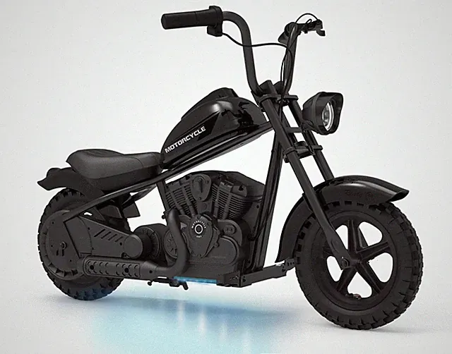Electric Motorcycle for Kids 24V 250W Kids Electric Dirt Bike with Led Lights
