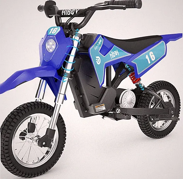 Hiboy DK1 Electric Dirt Bike 300W 15.5 MPH 9 mile Electric Motorcycle for Kids