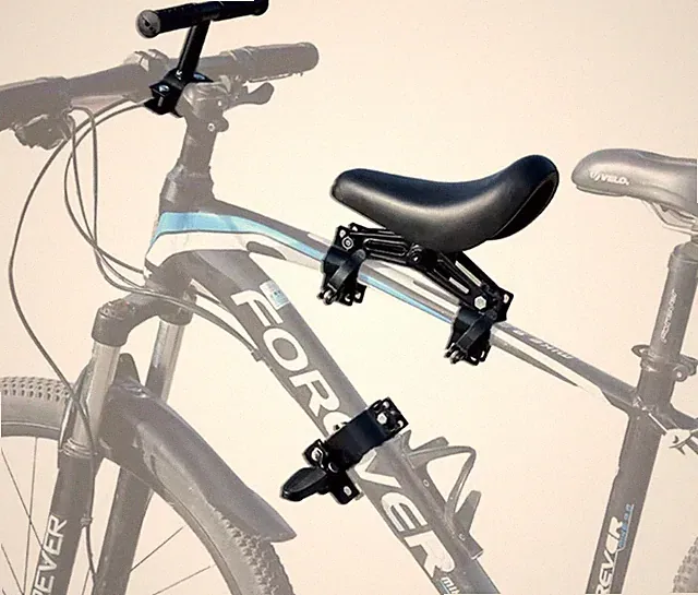 Kid Bike Seat Front Mounted and Handlebar for Mountain Bike Parent-Child Cycl...