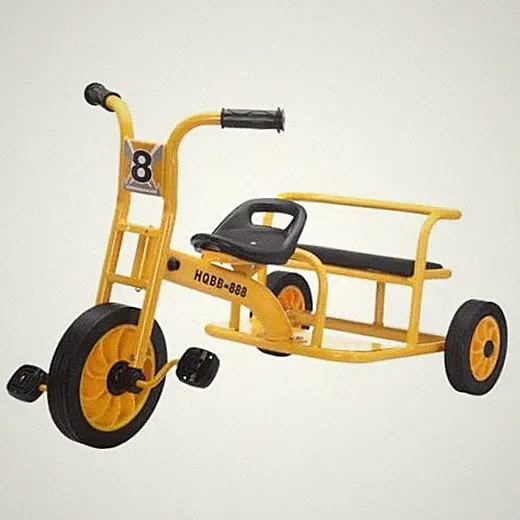 Kids Tricycle for Ages 2-8 - Kids Trike Bike with Adjustable Seat - Yellow2