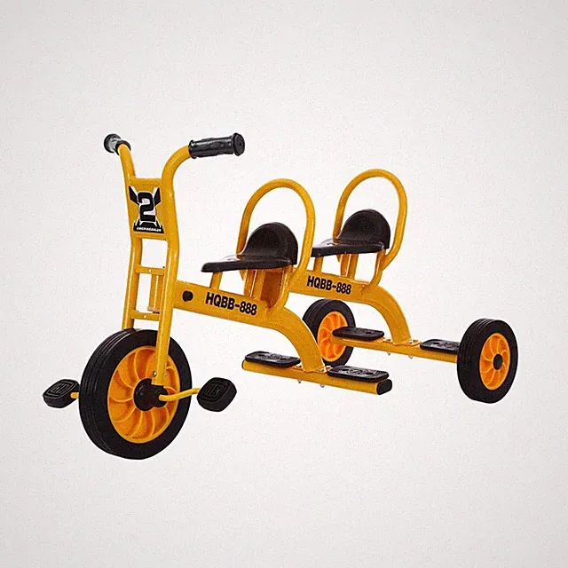 Kids Tricycle for Ages 3-8, Double Kids Trike Bike, Preschool Daycare Outdoor...