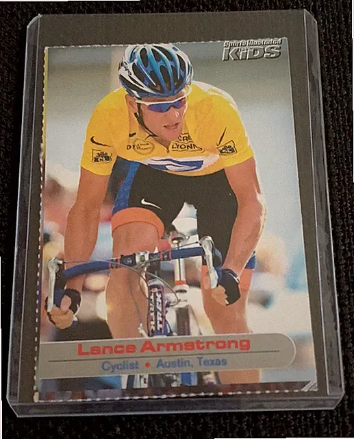 LANCE ARMSTRONG RARE SPORTS ILLUSTRATED FOR KIDS SI 2001 Tour De France Cyclist