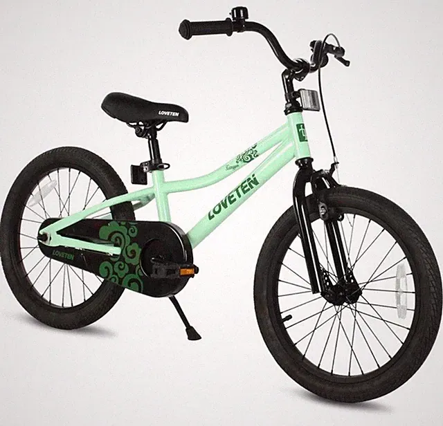 (MINT GREEN 18")Toddler and Kids Bike for Boys Girls 5-9 Years