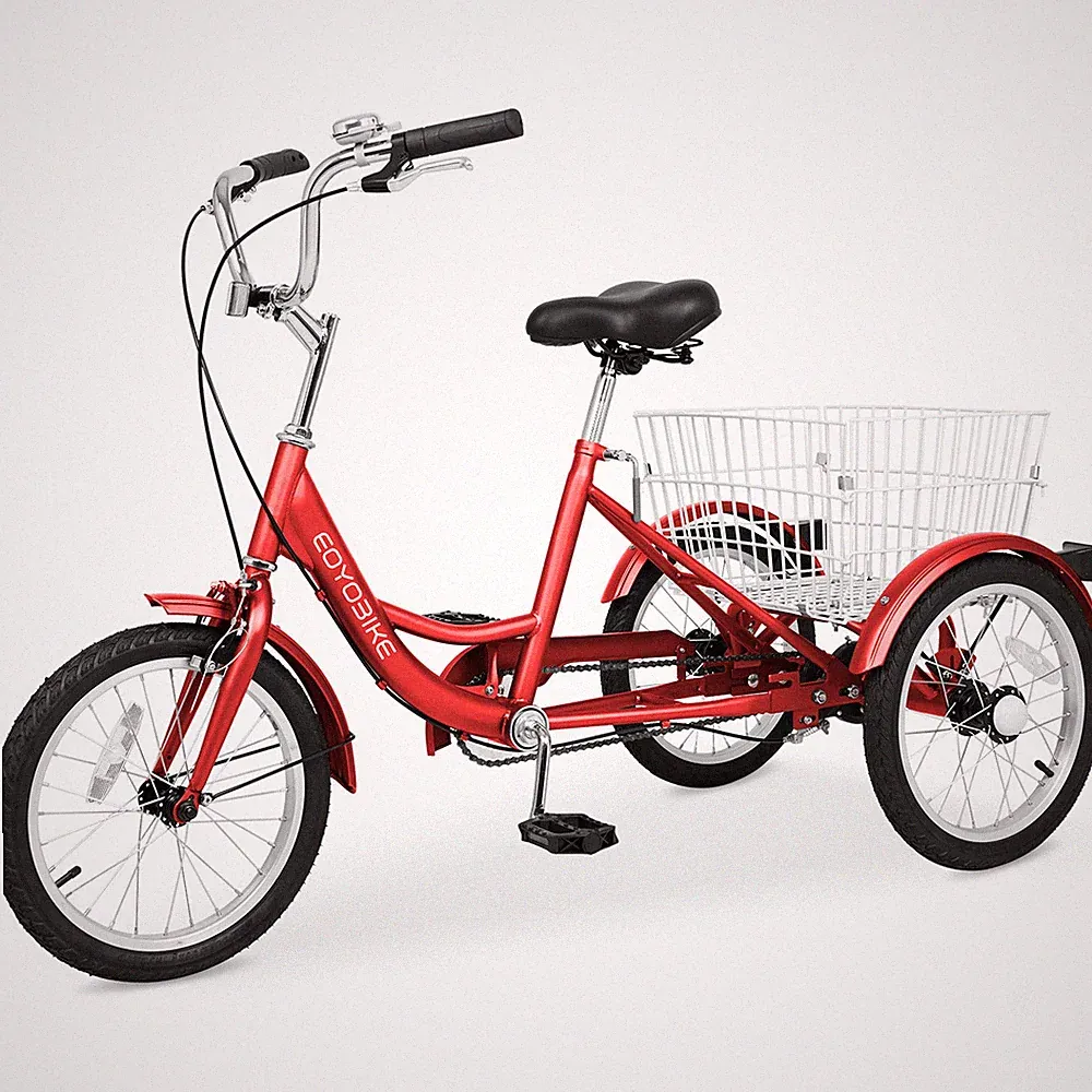 NAIZEA 16 Inch Trike Kids Bike Single Speed Complete Cruiser Bikes for BoysGirls