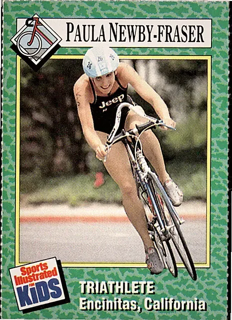 Paula Newby-Fraser 1990 Sports Illustrated SI for Kids #195 Rookie Card RC