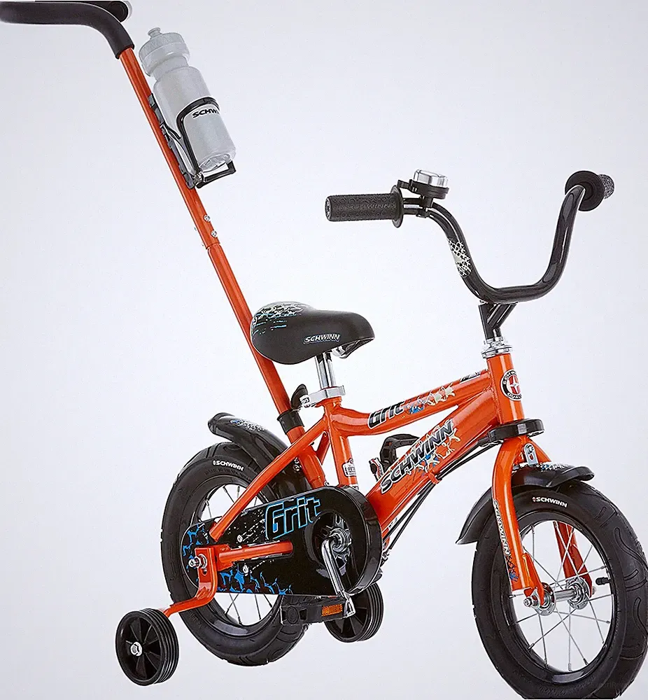 Petunia and Grit Bike, Bike for Kids Ages 2-4, Steerable Beginner Bicycle with T