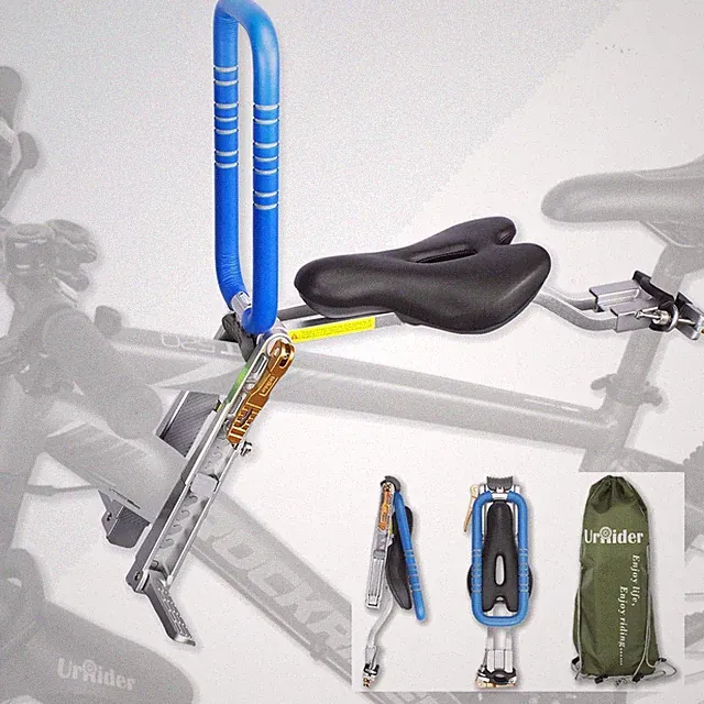 Portable Toddler Bike Seat for Hybrid Bikes, Easy Install