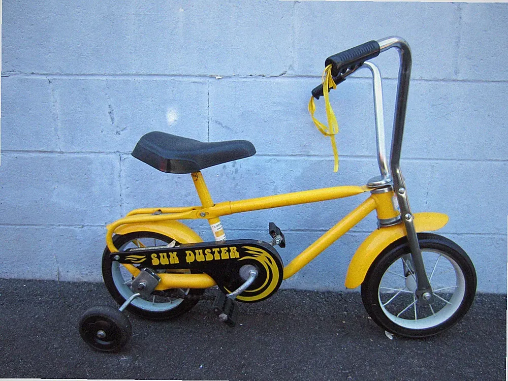 VINTAGE Sears Sun Duster Fixed Gear No Brakes Toddler Training Bike Collectible